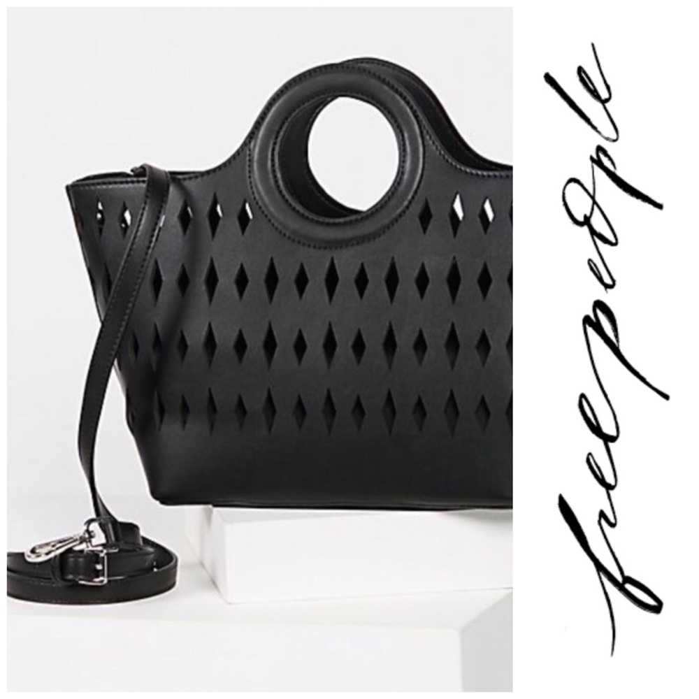  Free People Cut Out Tote, new with tags!
